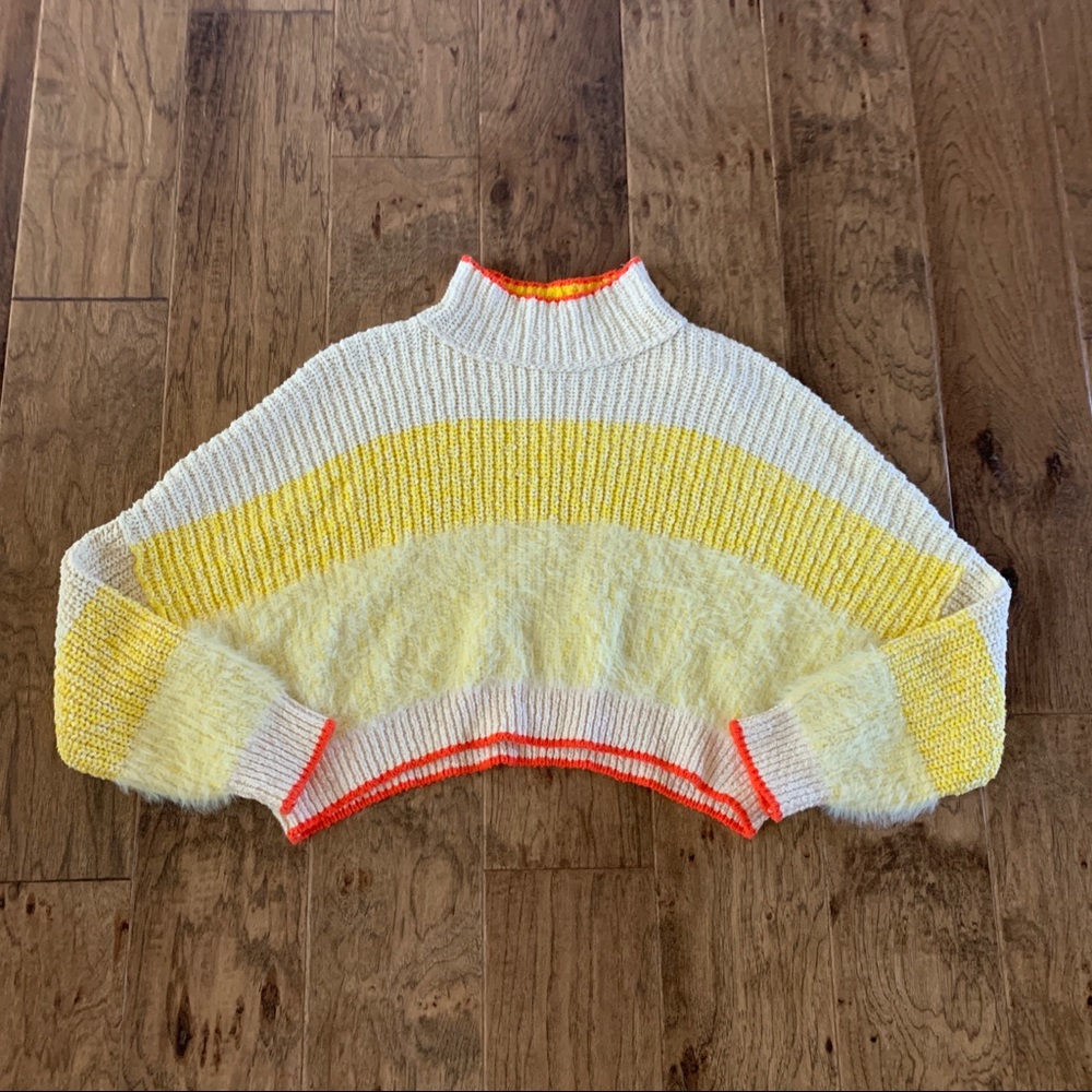 Free People Sunbrite Combo Sweater